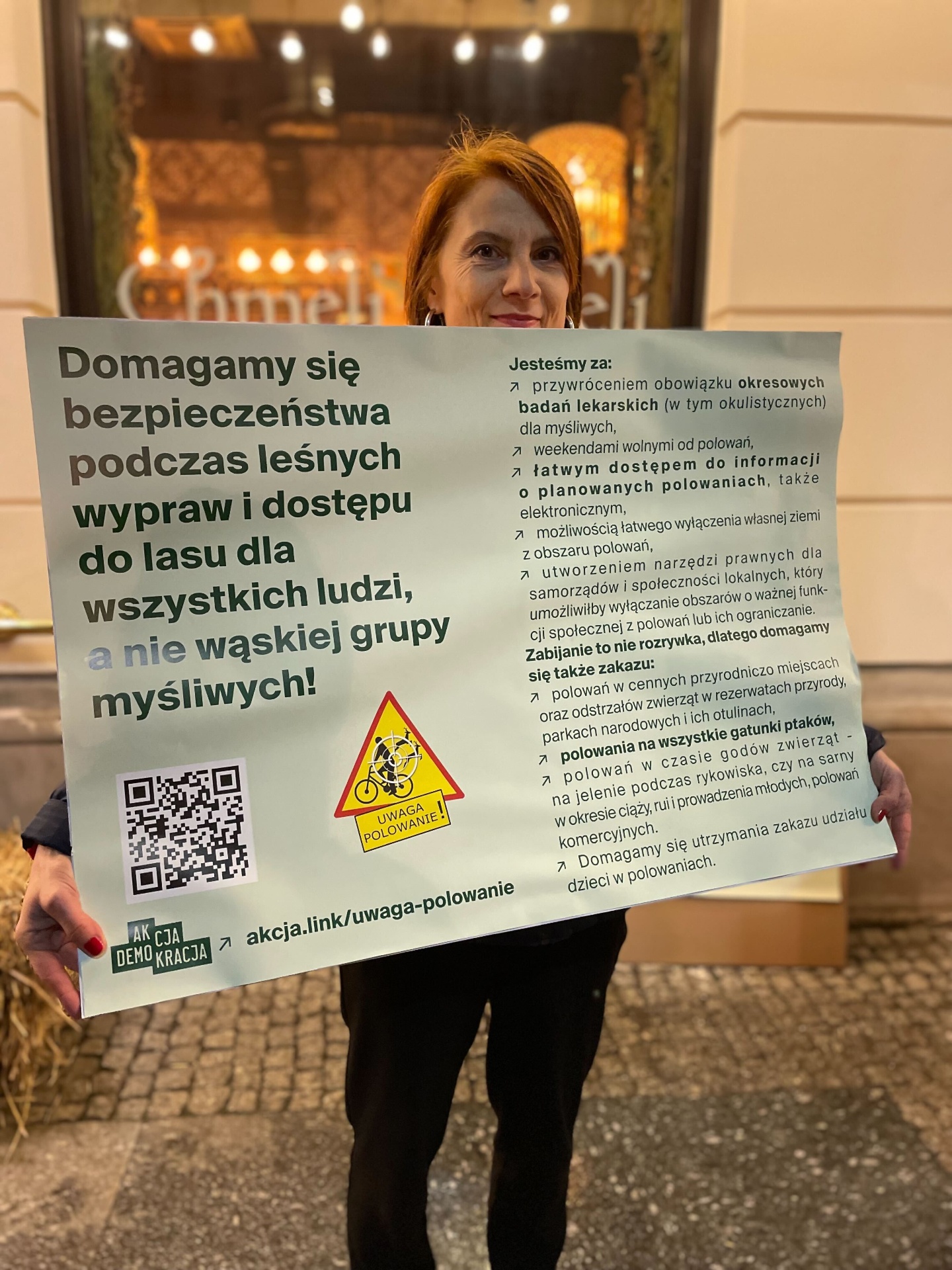 Zdjęcie ze zbiórki podpisów 2